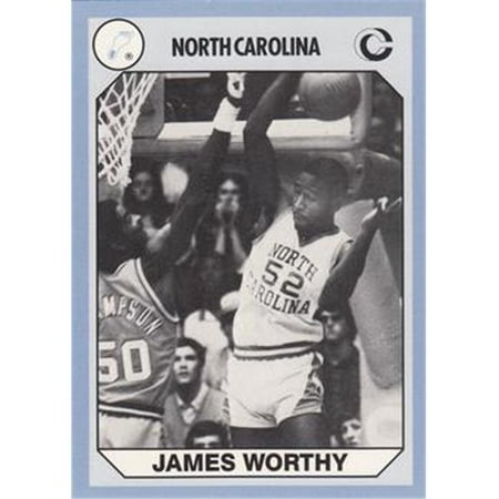 James Worthy Basketball Card (North Carolina) 1990 ...