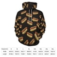 thumbnail image 2 of Hot Dog Oversized Hoodies For Woman Pullover With Pocket Comfortable Fation Pullover Hoodie S-5XL, 2 of 4