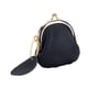 thumbnail image 3 of Monedero para mujer con cierre de beso, estilo vintage, para auriculares negro, 3 of 9