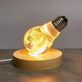 thumbnail image 2 of LED Light Base Wooden LED Display For Crystal Glass Art Illuminated Wooden Base Romantic Display For Crystal Glass, 2 of 5