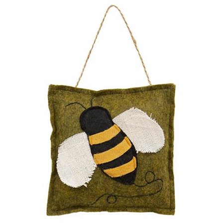 CWI Gifts *Felt Bee Pillow Hanger