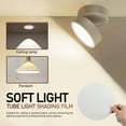 thumbnail image 4 of ColoMX 2 láminas difusoras de luz: pantalla de tela de 18 cm para focos de techo, focos empotrables, antideslumbrantes para dormitorios y salas de estar., 4 of 7