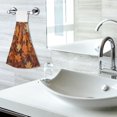 thumbnail image 5 of Yayeee Kitchen Hanging Hand Towels Set of 2 with Loop Bathroom Absorbent Tie Towel, Fall Pattern, 5 of 7