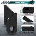 thumbnail image 5 of 2 Piezas Protectora de Manivela Goma Engranaje Fijo Bicicleta Universal, Carretera MTB, Negro, 5 of 5