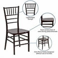 thumbnail image 4 of Mahogany Resin Stacking Chiavari Chair, 4 of 6