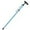 Blue, variant on Ohmyroo Pack Hiking Sticks Aluminum Alloy Foldable With Cork Handle For Men Women Outdoor Trekking Climbing Tool Accessory