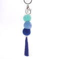 thumbnail image 1 of Porte-clés Pompon Fait Main Boho Pompon Charme Sac à Main Charme pour Femmes, 1 of 10