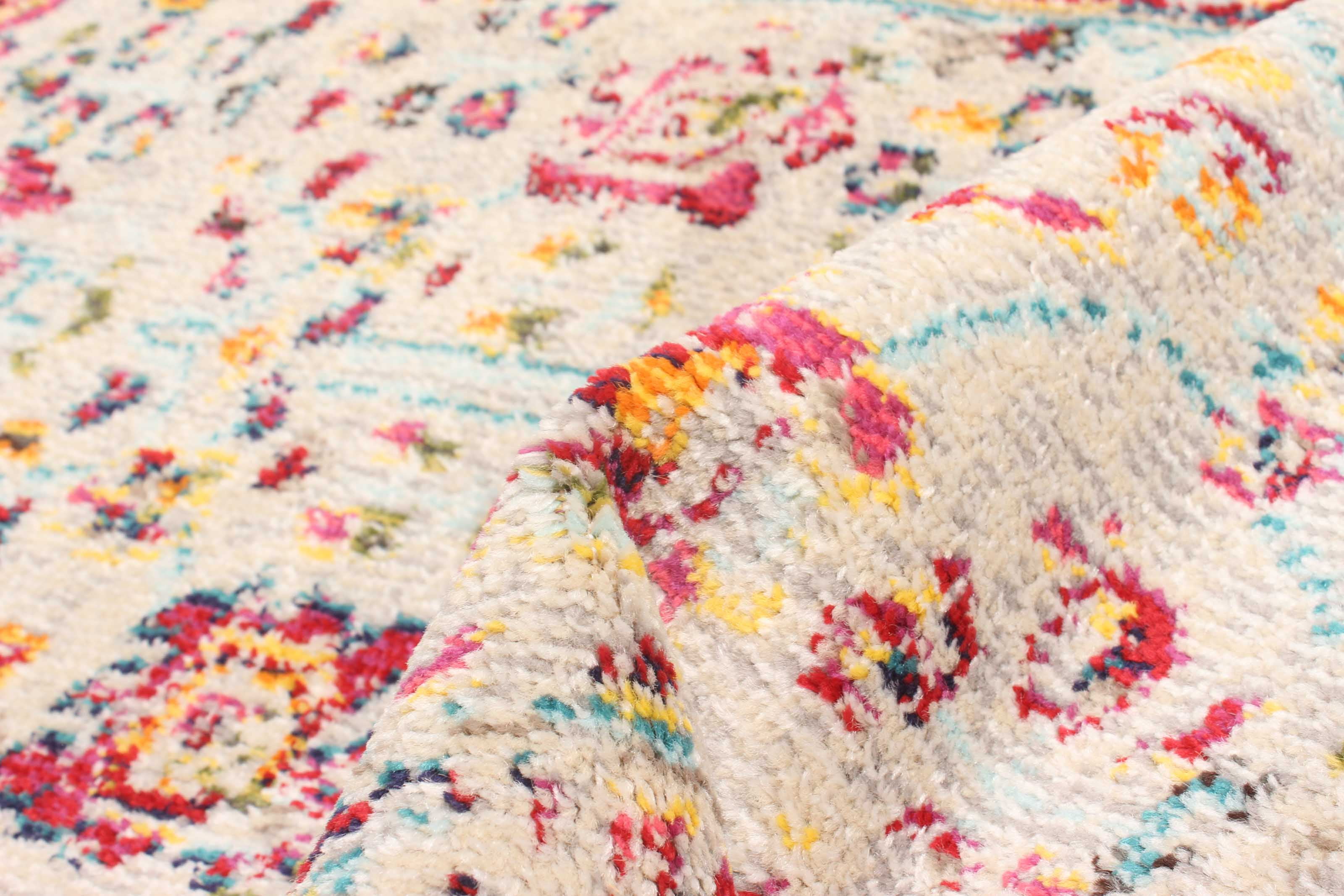 ECARPET Tapis Traditionnel Jasmine pour Salon, Chambre, Salle A Manger, Entrée, Couloir et Plus Encore.