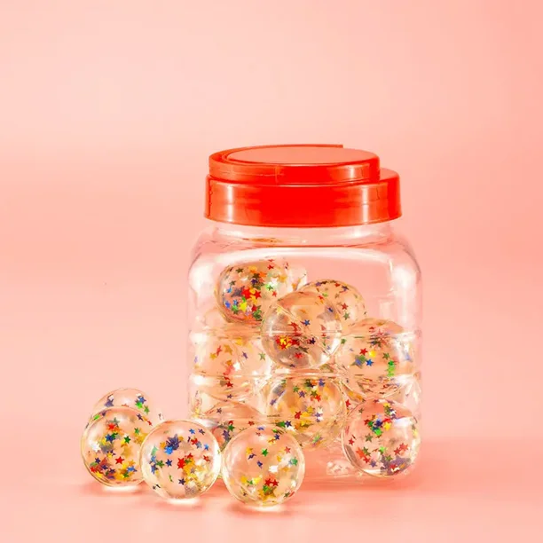 20 Pieces Colorful And Small Rubber Bouncy Balls Bulk Mixed Pattern High Bouncing Balls For Kids Party Favors, Prizes, Birthdays Gift And Vending Machines (29 Mm) Gong Bohan unisex