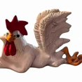 thumbnail image 2 of Large Lying Rooster Night Light Sculpture - Creative and Interesting Decorative Ornaments for Home Desktop, 2 of 5