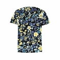 thumbnail image 5 of Perfectbot Blouses for Womens Short Sleeve Summer Loose Casual Print Crew Neck T-Shirts Size S-5XL, 5 of 5