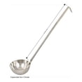 thumbnail image 2 of ALEGACY CUCHARON DE ACERO INOXIDABLE 4 OZ (118.3 ML) 33 CM LARGO, 2 of 6