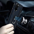 thumbnail image 3 of For Samsung Galaxy s20 Plus s20+ s11 6.7inch Ring Magnetic Kickstand Hybrid Case Cover - Blue, 3 of 5