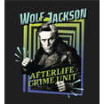 thumbnail image 2 of Beetlejuice Beetlejuice Wolf Jackson Afterlife Men's Black Crew Neck Short Sleeve Tee-Medium, 2 of 6