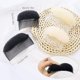 thumbnail image 5 of 4 piezas moño para el cabello invisible Bump it Up volumen del cabello insertar peines base para el cabello estilo hacer colmena volumen del cabello base conjunto moño fabricante blanco negro 8.5 * 6, 5 of 5