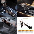 thumbnail image 6 of Garronmavis Southwest Aztec Geometry Stylish Car Seat Cover Set of 11 Pieces,Protector Seats with Car Seat Headrest Cover,Lanyards Key Chain,Auto Cup Pad,Gear Shift Knob and Handbrake Cover Interior, 6 of 7