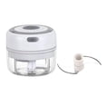 thumbnail image 1 of de eléctrica compacta, , de verduras, Mini procesador de alimentos, 2 tamaños disponibles 100ml Baoblaze Cortador de ajo eléctrico, 1 of 8
