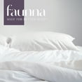 thumbnail image 4 of FAUNNA Zippered Cotton Pillowcase, Breathable and Hypoallergenic, Queen (2 Pack), 4 of 9