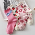 thumbnail image 3 of Calcetines de algodón hasta media pantorrilla para mujer, medias japonesas de moda para otoño e invierno, medias de moda transpirables para mujer de todas las combinaciones, 3 of 5