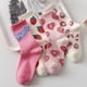 thumbnail image 3 of Calcetines de algodón hasta media pantorrilla para mujer, medias japonesas de moda para otoño e invierno, medias de moda transpirables para mujer de todas las combinaciones, 3 of 5