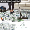 thumbnail image 5 of Blue Green Eucalyptus Outdoor Rug for Patio/Deck/Porch, Non-Slip Large Area Rug 5 x 7 Ft, Spring Botanical Leaves Weeping Indoor Outdoor Rugs Washable Area Rugs, Reversible Camping Rug Carpet Runner, 5 of 8
