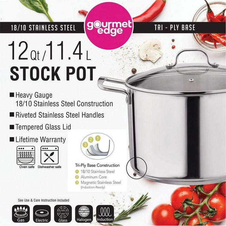 All-Clad Gourmet Accessories Stock Pot  Stock pot, Stock pots, Stock pot  soup