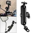 thumbnail image 3 of Aluminum Bike Bicycle Camera Mount Holder bracket mount for Hero Rearview mirror, 3 of 9