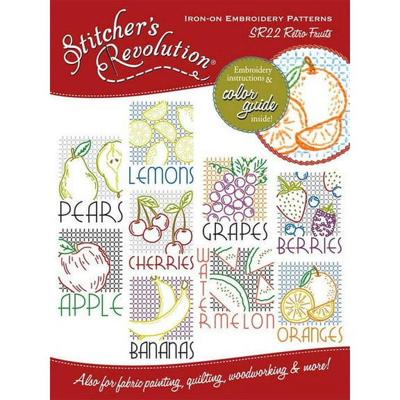 Aunt Martha's SR22 Stitcher's Revolution Retro Fruit
