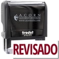 thumbnail image 1 of Large Self-Inking Revisado Stamp, Trodat Printy 4913, Press and Print Stamping, Impression Size 7/8" x 2-1/4", Up to 10,000 Impressions - Burgundy Ink, 1 of 10