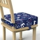thumbnail image 1 of Asiento elevador para niños pequeños SMZCTYI con correas de seguridad antideslizantes, color azul marino, 1 of 7