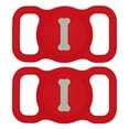 thumbnail image 1 of 2Pcs Silicone Support de Protection Portable Anti-Perte de Couverture de Tracker Compatible pour AirTag et Collier pour Animaux de Compagnie, 1 of 8