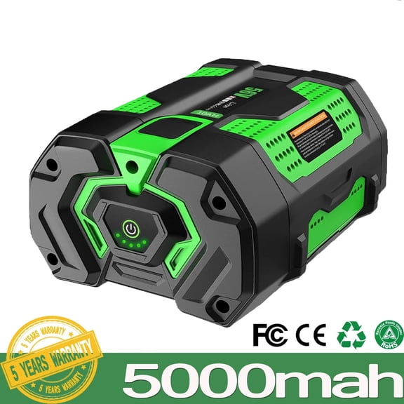 56V 5.0Ah Battery Replacement for EGO Batteries BA2800T BA4200T BA1400T