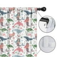 thumbnail image 4 of Blackout Kids Curtains,White Mermaid Sea Pattern Childrens Insulated Curtains Set Of 2,Bedroom Essentials,Toddler Room Decor 42"x54", 4 of 5