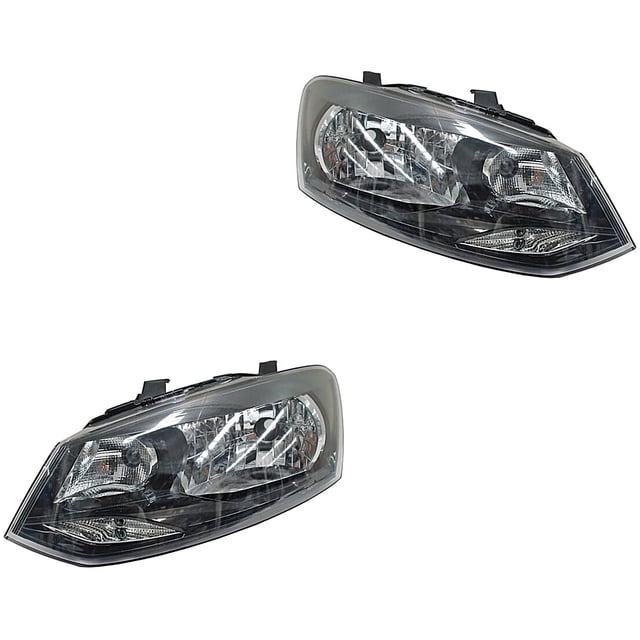 Par de Faros Polo 2015 A 2016 Volkswagen TYC .
