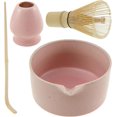 thumbnail image 2 of Complete Japanese Matcha Preparation Kit with 600ml Ceramic Bowl, Bamboo Whisk, Whisk Holder & Tea Spoon - Traditional Handcrafted Set for Authentic Tea Ceremony Experience, Perfect for Beginners &, 2 of 6