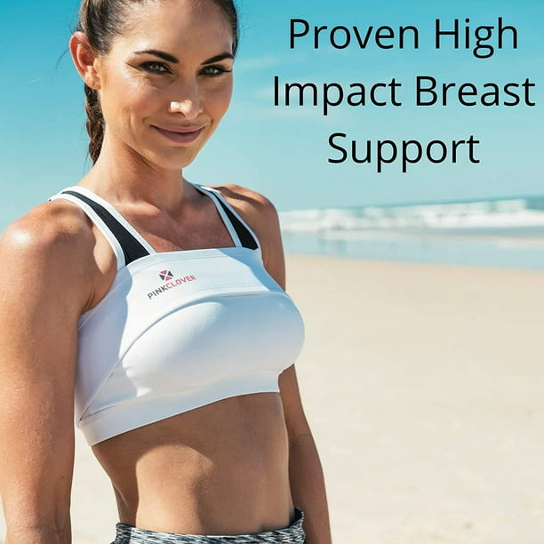 High-Impact Breast Support Band,No-Bounce,Post Surgery Bra Strap,Adjustable  Extra Sports Bra,Stabilizer Band, Black, Small : : Clothing, Shoes  & Accessories