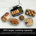 thumbnail image 3 of Ninja Sizzle Pro XL 8-Serving Electric Indoor Griddle & Grill, 20-Inch Plates, Edge-to-Edge Heating, GX100, Silver/Black, 3 of 16
