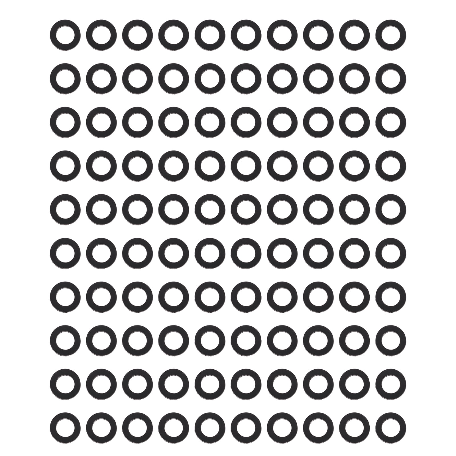 HOMEMAXS 100pcs Garden Hose Washers Nozzle Replacement Rubber Washer