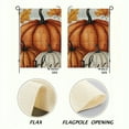 thumbnail image 3 of Heduofu Happy Fall Pumpkin Garden Flag Autumn Seasonal Yard Outdoor Decorations 12x18in, 3 of 8