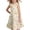 Beige, variant on Girls Bunny Print Dresses Spring Easter Dresses for Girls Size 4-12 Spring Cute Midi Dresses Sleeveless Crew Neck Party Dress Kids Tween Girls Clothes