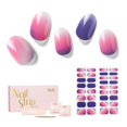thumbnail image 1 of Nailog Tiras de Uñas de Gel Semi Curadas 34 piezas | Envolturas adhesivas para esmalte de uñas de larga duración con acabado de gel brillante | en el polvo, 1 of 5