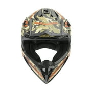 TCMT DOT Dirt Bike Helmet Full Face Adult Motorcross Helmet for Atv Offroad Street Dirt Bike Camouflage XL Size