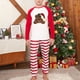 thumbnail image 2 of Traje de Navidad cálido para padres e hijos Costura a rayas Ropa para el hogar Pijamas Pantalones de manga larga Conjunto de dos piezas (papá) Fridja  nalpqowj26516, 2 of 7