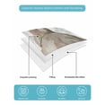 thumbnail image 4 of Twin XL Quilt Bedding Set, Easter Reversible Summer Quilt 3 Pieces, Country Rabbit Botanical Leaves Wooden Grain Lightweight Bedspreads Coverlets with 2 Pillow Shams for All Seasons, 4 of 5