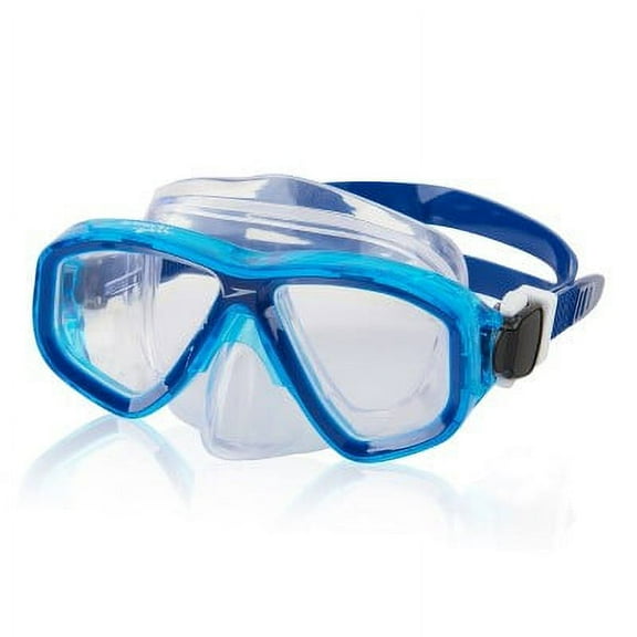 Speedo Kids (Ages 3-8) Surf Gazer Mask - Hawaii Blue / Clear