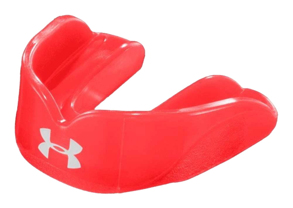 Under Armour Adult Armourfit Strapped Mouthguard Football Lacrosse Black B-1-5-3 