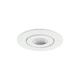 thumbnail image 3 of WAC Lighting Lotos 2" 1-Light Round Aluminum Recessed Kit in White (Set of 6), 3 of 5