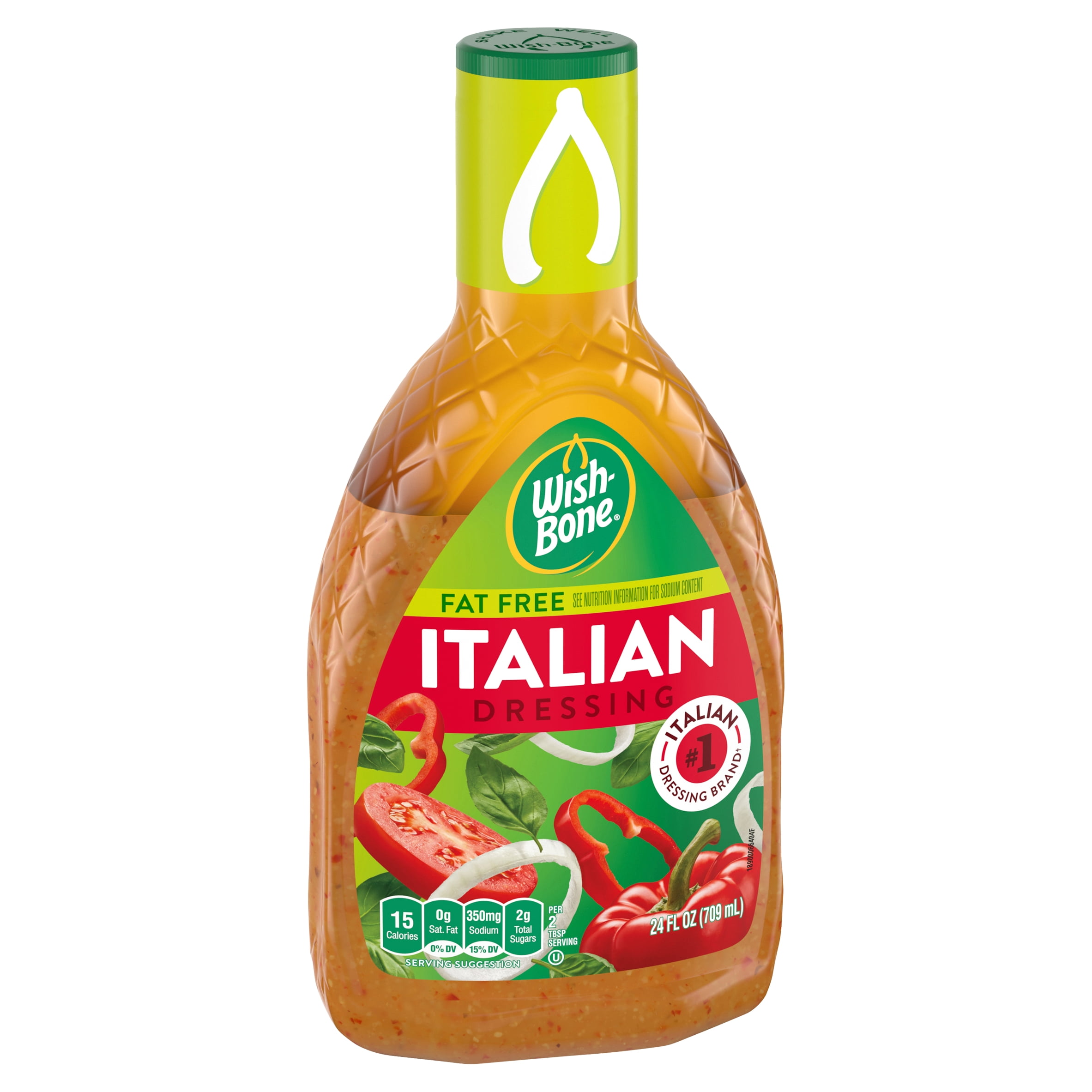 WishBone Fat Free Italian Dressing, 24 fl oz