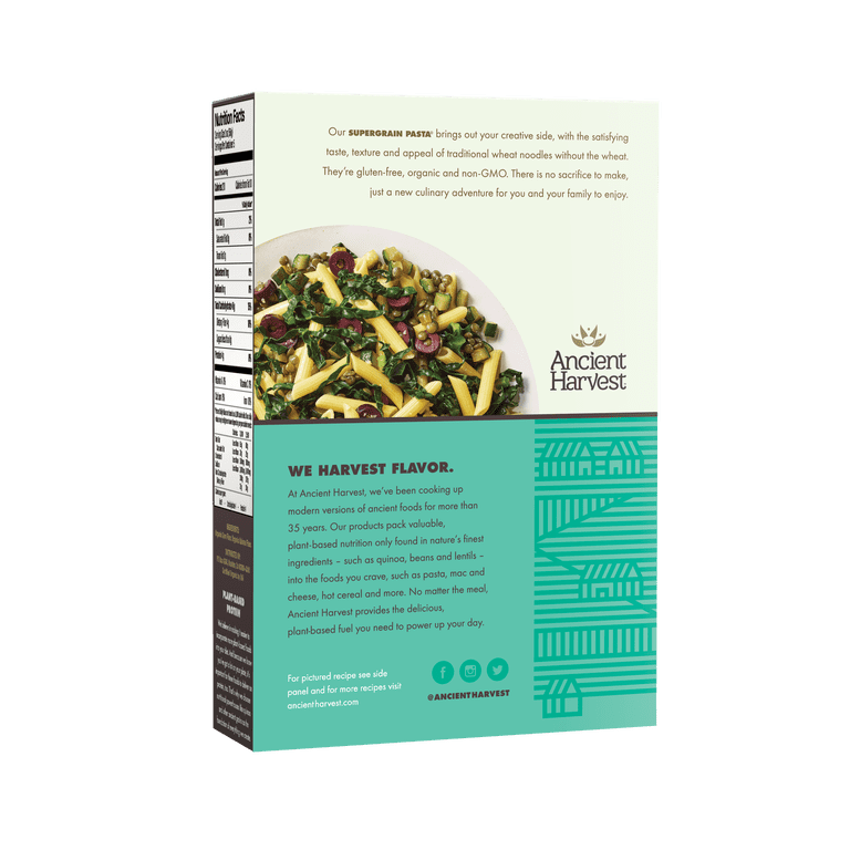 Ancient Harvest Organic Gluten-Free Penne Pasta, Corn, Brown Rice