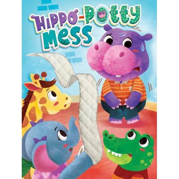 Pre-Owned Hippo-Potty Mess - Touch and Feel Board Book - Sensory Board Book (Unknown) 1958774928 9781958774922
